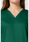 Hunter Green - Cherokee Cherokee WW Revolution Women's Scrub Top - Detail 2 View