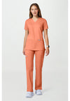 Papaya Juice - Cherokee Cherokee WW Revolution Women's Scrub Top - Detail 1 View