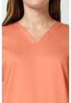 Papaya Juice - Cherokee Cherokee WW Revolution Women's Scrub Top - Detail 2 View