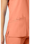 Papaya Juice - Cherokee Cherokee WW Revolution Women's Scrub Top - Detail 3 View