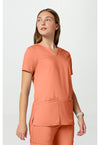 Papaya Juice - Cherokee Cherokee WW Revolution Women's Scrub Top - Right Side View