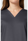 Pewter - Cherokee Cherokee WW Revolution Women's Scrub Top - Detail 2 View