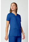 Royal - Cherokee Cherokee WW Revolution Women's Scrub Top - Right Side View