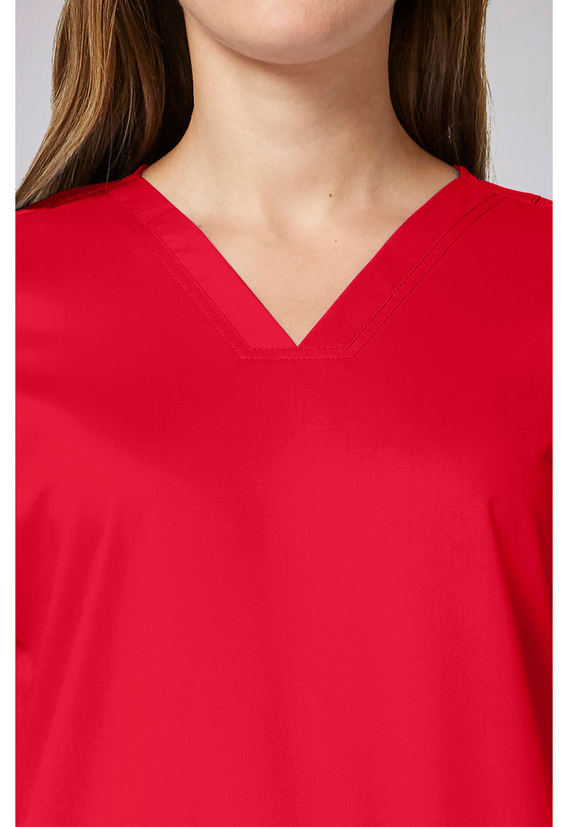 Sweet Paprika - Cherokee Cherokee WW Revolution Women's Scrub Top - Detail 2 View