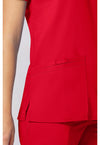 Sweet Paprika - Cherokee Cherokee WW Revolution Women's Scrub Top - Detail 3 View