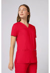 Sweet Paprika - Cherokee Cherokee WW Revolution Women's Scrub Top - Right Side View