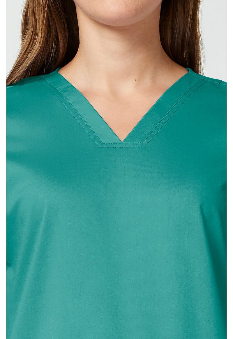 Soft Marine - Cherokee Cherokee WW Revolution Women's Scrub Top - Detail 2 View