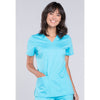 turquoise - V-Neck Top