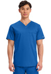 Royal - Cherokee WW Revolution Unisex Scrub Top - Front View