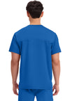 Royal - Cherokee WW Revolution Unisex Scrub Top - Back View