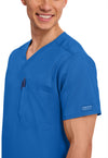 Royal - Cherokee Cherokee WW Revolution Unisex Scrub Top - Detail 3 View