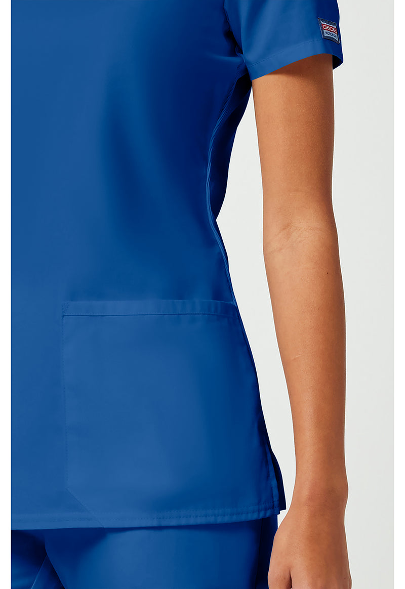 Royal - Women's V-Neck Scrub Top (View 4)