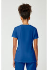 Royal - Cherokee WW Originals Women Scrub Top - Back View