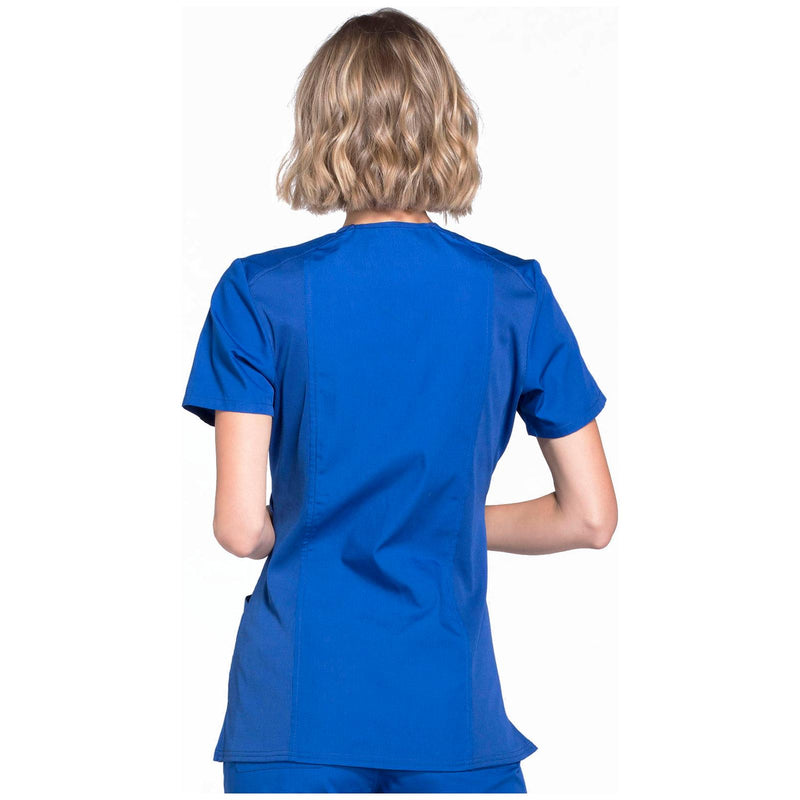 galaxy blue - Mock Wrap Top