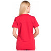 red - Mock Wrap Top