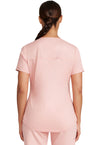 Pink Essence - Cherokee WW Revolution Women's Scrub Top - Back View