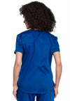 Royal - Cherokee WW Revolution Women's Scrub Top - Back View