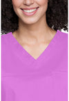 Sweet Berry - Cherokee Cherokee WW Revolution Women's Scrub Top - Detail 2 View