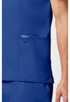 Galaxy Blue - Cherokee Cherokee WW Revolution Men's Scrub Top - Detail 4 View
