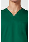 Hunter Green - Cherokee Cherokee WW Revolution Men's Scrub Top - Detail 2 View