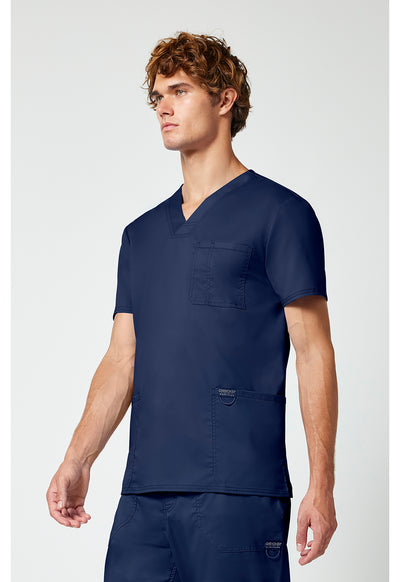 Men's V-Neck Scrub Top