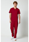 Red - Cherokee Cherokee WW Revolution Men's Scrub Top - Detail 1 View