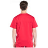 red - Men's V-Neck Top
