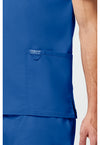 Royal - Cherokee Cherokee WW Revolution Men's Scrub Top - Detail 4 View