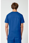 Royal - Cherokee WW Revolution Men's Scrub Top - Back View