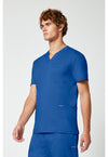 Royal - Cherokee Cherokee WW Revolution Men's Scrub Top - Left Side View