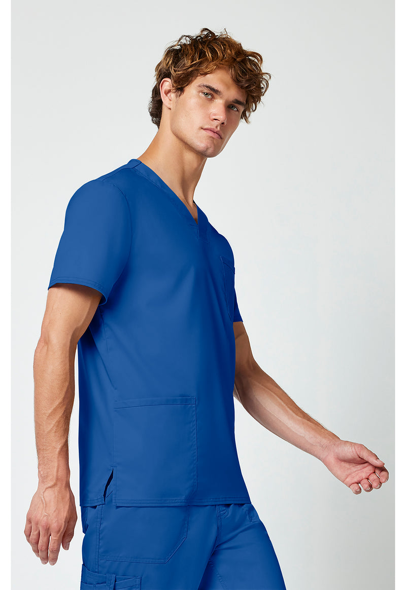 Royal - Cherokee Cherokee WW Revolution Men's Scrub Top - Right Side View