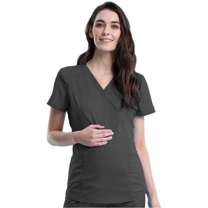 Maternity Mock Wrap Top