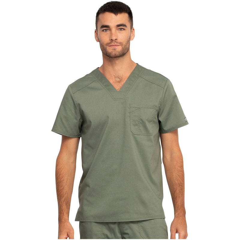 olive - Men's Tuckable V-Neck Top