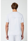 White - Cherokee WW Revolution Men's Scrub Top - Back View
