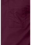 Wine - Cherokee Cherokee WW Revolution Men's Scrub Top - Detail 4 View