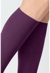 Deep Amethyst - 4 single pair of Support Socks (View 3)