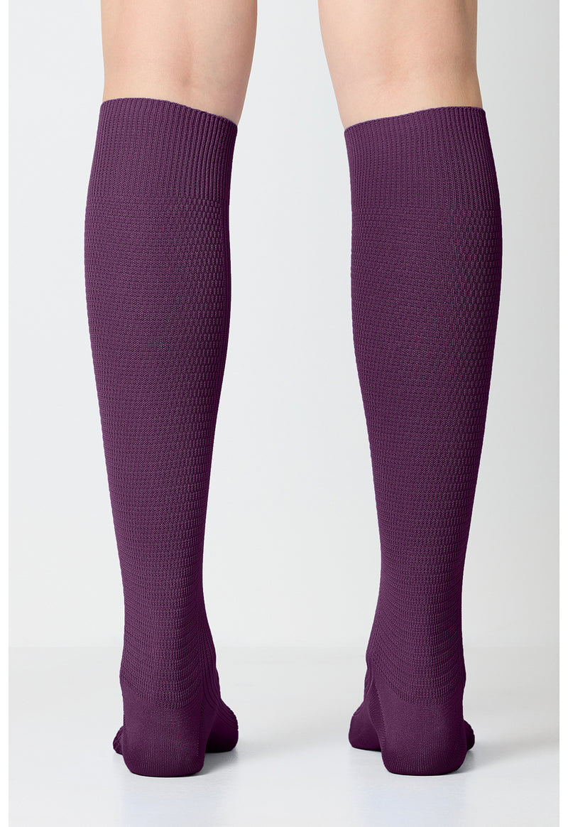 Deep Amethyst - 4 single pair of Support Socks (Back)