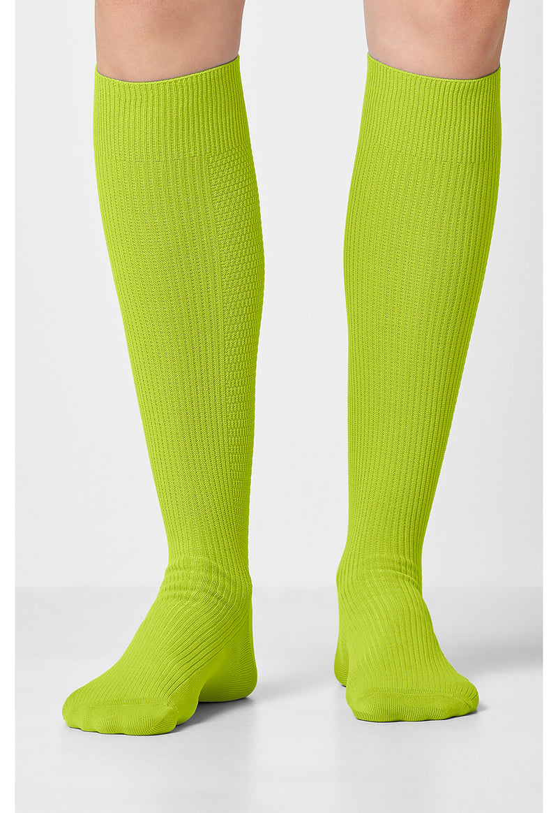 Lime Time - 4 single pair of Support Socks