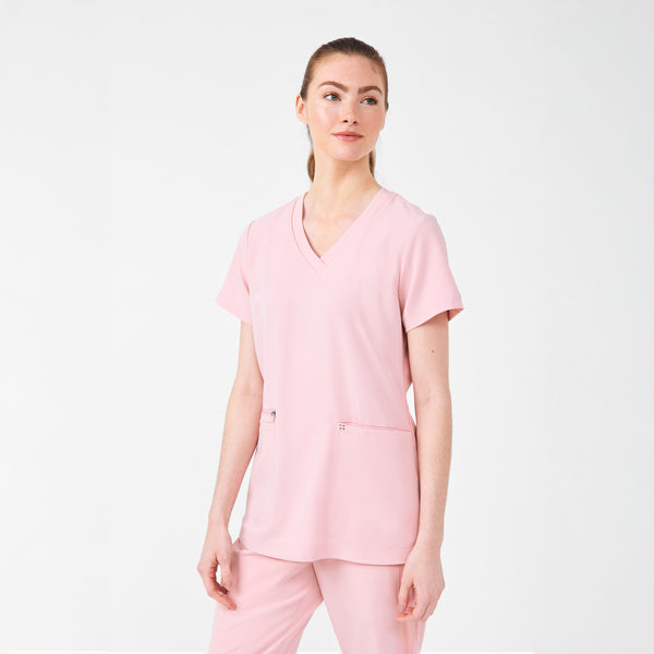 Women's 3 Pocket CRFT Scrub Top