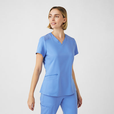Women's 3 Pocket VIBE Scrub Top