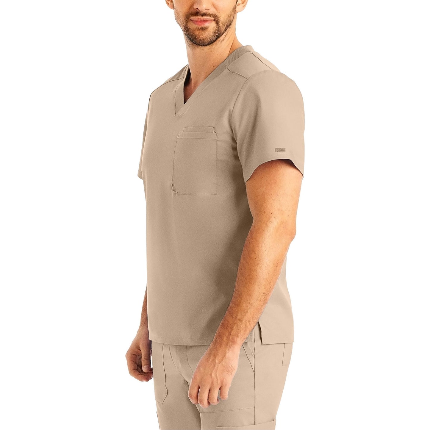Landau ProFlex Men's 2-Pocket V-Neck Scrub Top