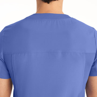Landau Forward Men's 4-Pocket V-Neck Scrub Top