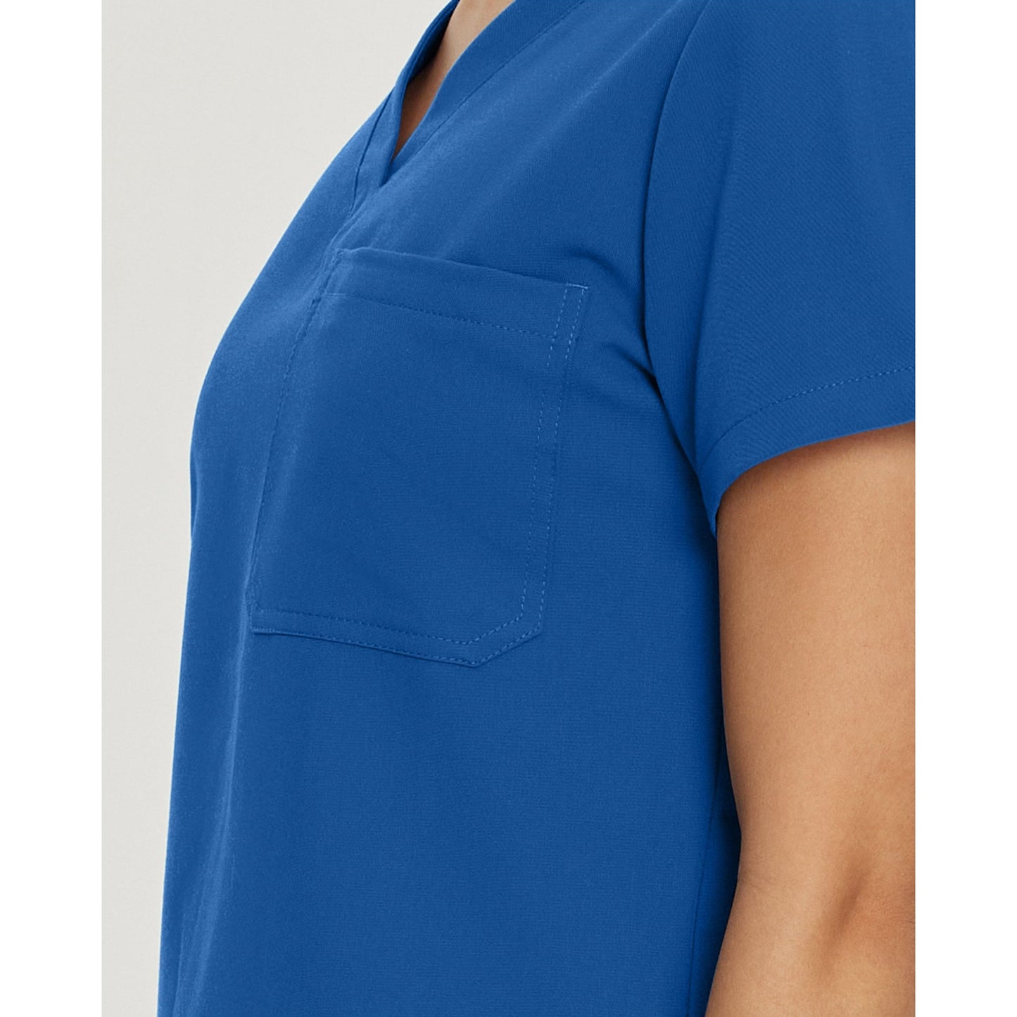 White Cross V-Tess Women's 1-Pocket V-Neck Scrub Top SALE