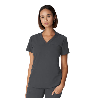 White Cross V-Tess Women's 2 Pocket V-Neck Scrub Top for Nursing