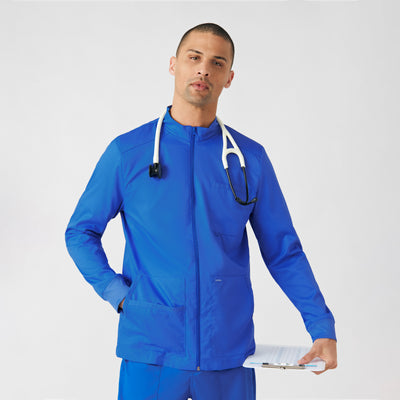 Men's 4 Pocket ProFlex Scrub Jacket