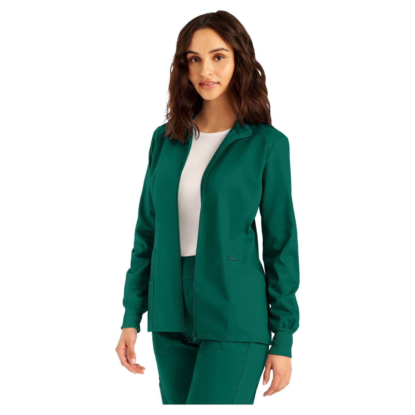 Landau ProFlex Women's 3-Pocket Scrub Jacket