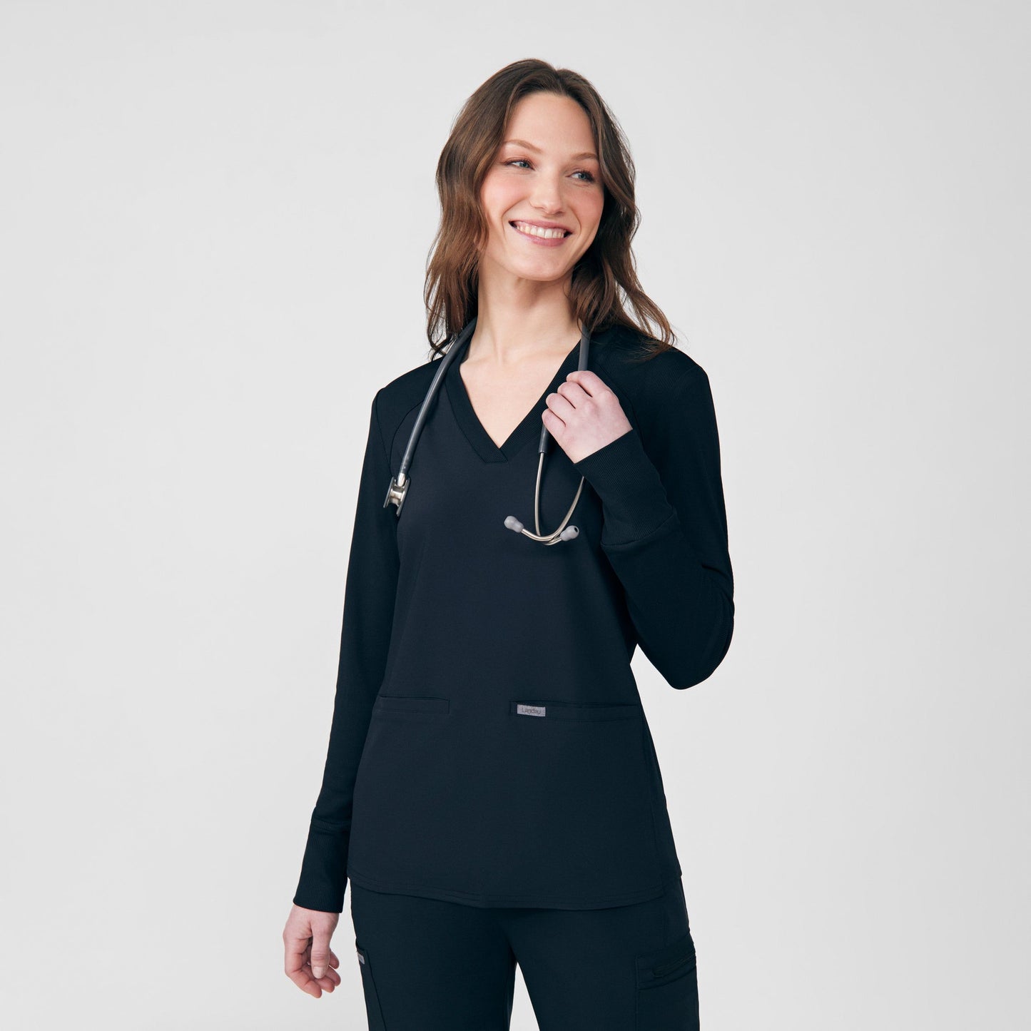 Landau Forward Women's 2-Pocket V-Neck Scrub Top