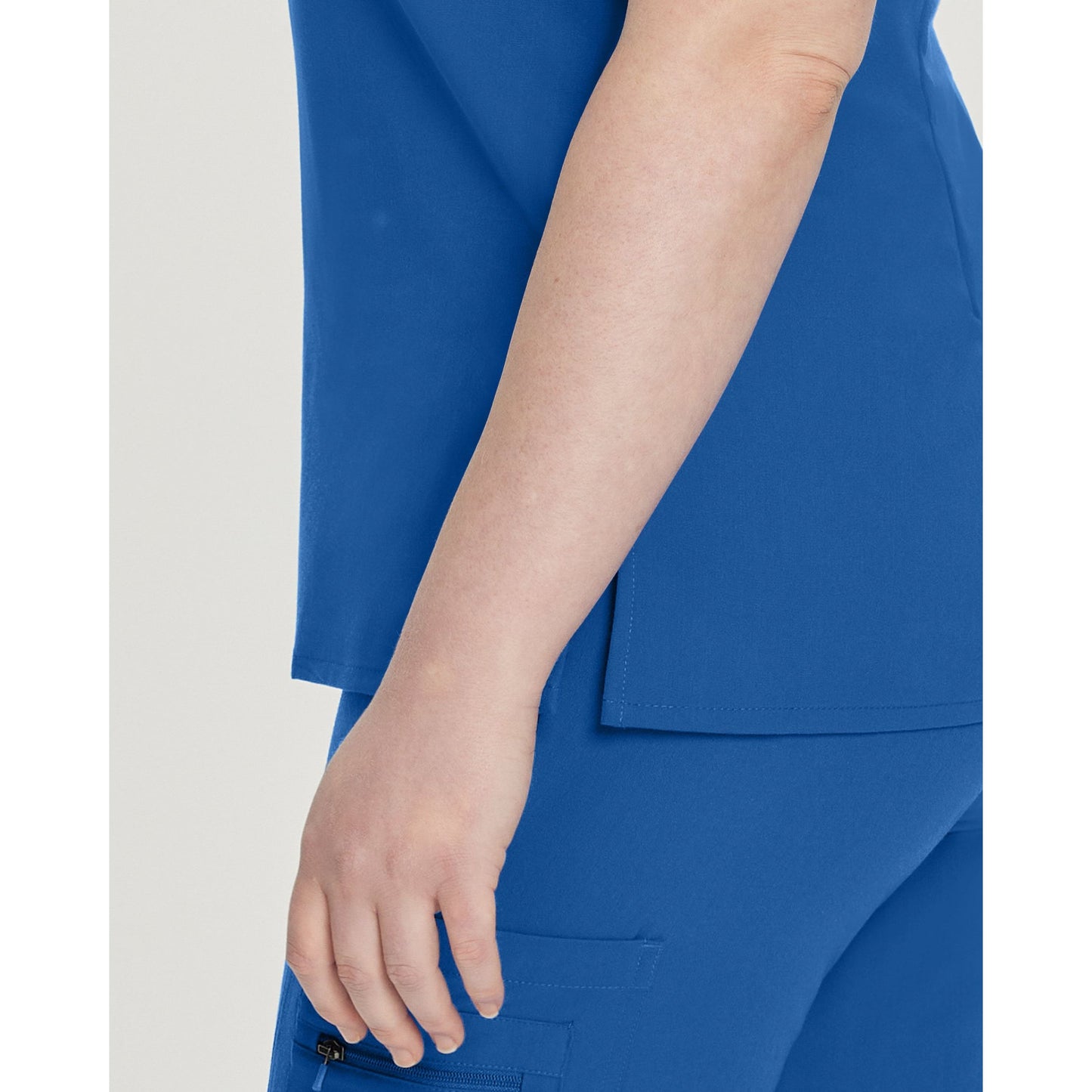 White Cross V-Tess Women's 1-Pocket V-Neck Scrub Top - SALE