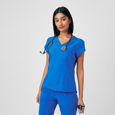 Women's 1 Pocket V-Neck Scrub Top