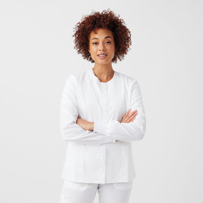 Women's 3 Pocket Scrub Jacket